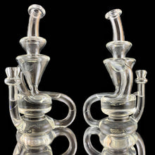Load image into Gallery viewer, Djinn Clear Glass Recycler Rig #024