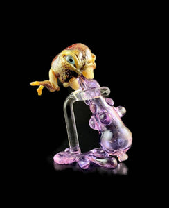 Jahni Glass Bubble Carb Cap and Stand (CFL)