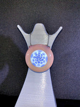 Cargar imagen en el visor de la galería, Djinn Baby Blue W. Blue Bubble Dot Pendant