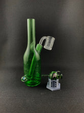 Load image into Gallery viewer, The Glass Mechanic Sake Bottle Rig Set (Money Green)