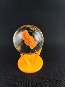 Emperial 1 Glass Orange Sour Patch Kid Marble