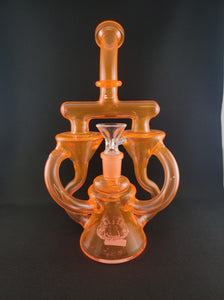 Sky Co UV Double Recycler Rig Tangie