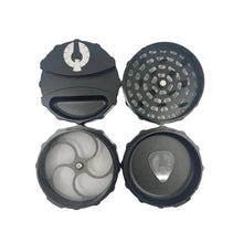 Load image into Gallery viewer, Phoenician Grinders Large 4 Piece W/ Paper Holder &amp; Ashtray