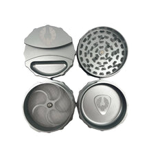 Load image into Gallery viewer, Phoenician Grinders Large 4 Piece W/ Paper Holder &amp; Ashtray