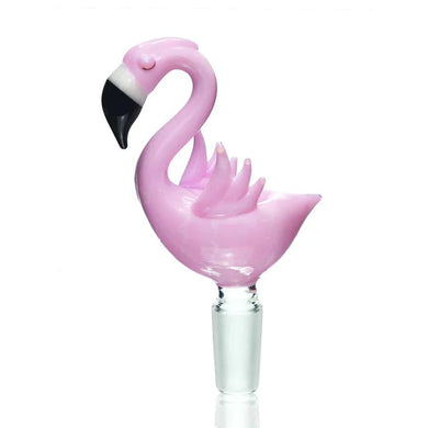 Empire Glassworks Pink Flamingo Bowl Slide 14mm