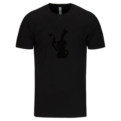 Black On Black Murdered Dab Rig T-Shirt