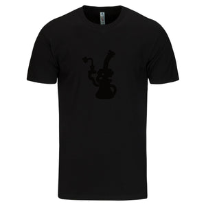 Black On Black Murdered Dab Rig T-Shirt