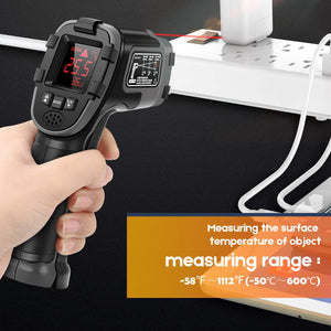 SOVARCATE Infrared Thermometer Digital IR Laser Thermometer Temperature Gun High  -58°F~1112°F