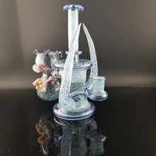 Load image into Gallery viewer, Dawg House Glass X Modified Creations Rig Set (Blue Linework)