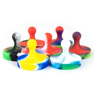 Smokea Silicone Tie Dye Channel Spinner Carb Caps w/ Vortex Design 24mm