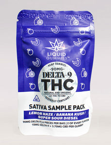 Flüssige Gummies Delta 9 THC Gummies 90 mg