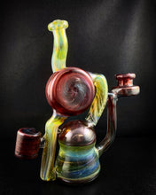 Load image into Gallery viewer, Djinn Candy Apple Red Recycler Rig