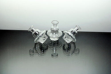 Smokea Flat Top Spinner Carb Caps 24mm Clear