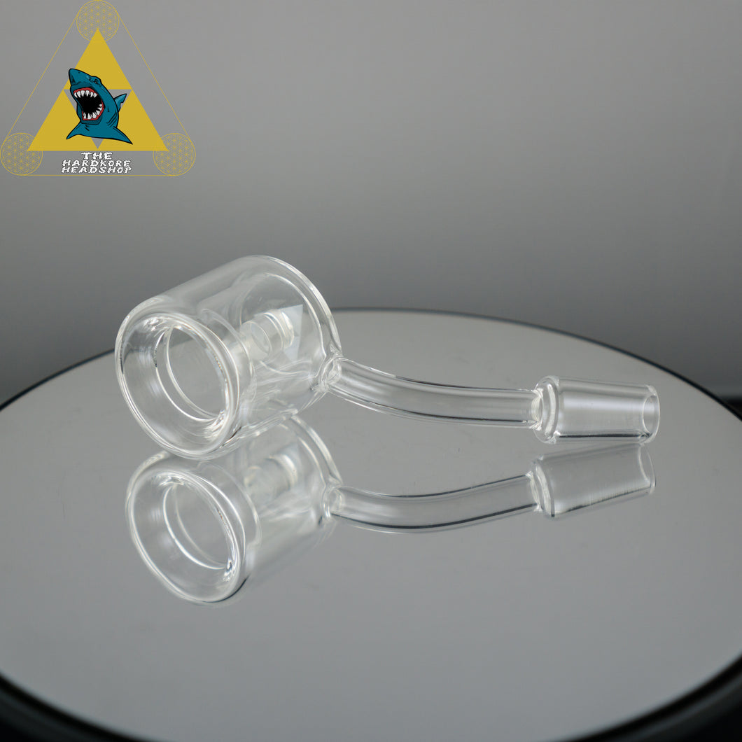 Digga Glass Großer 30-mm-Thermo-Quarz-Banger mit 45°-Kern, 14-mm-Stecker