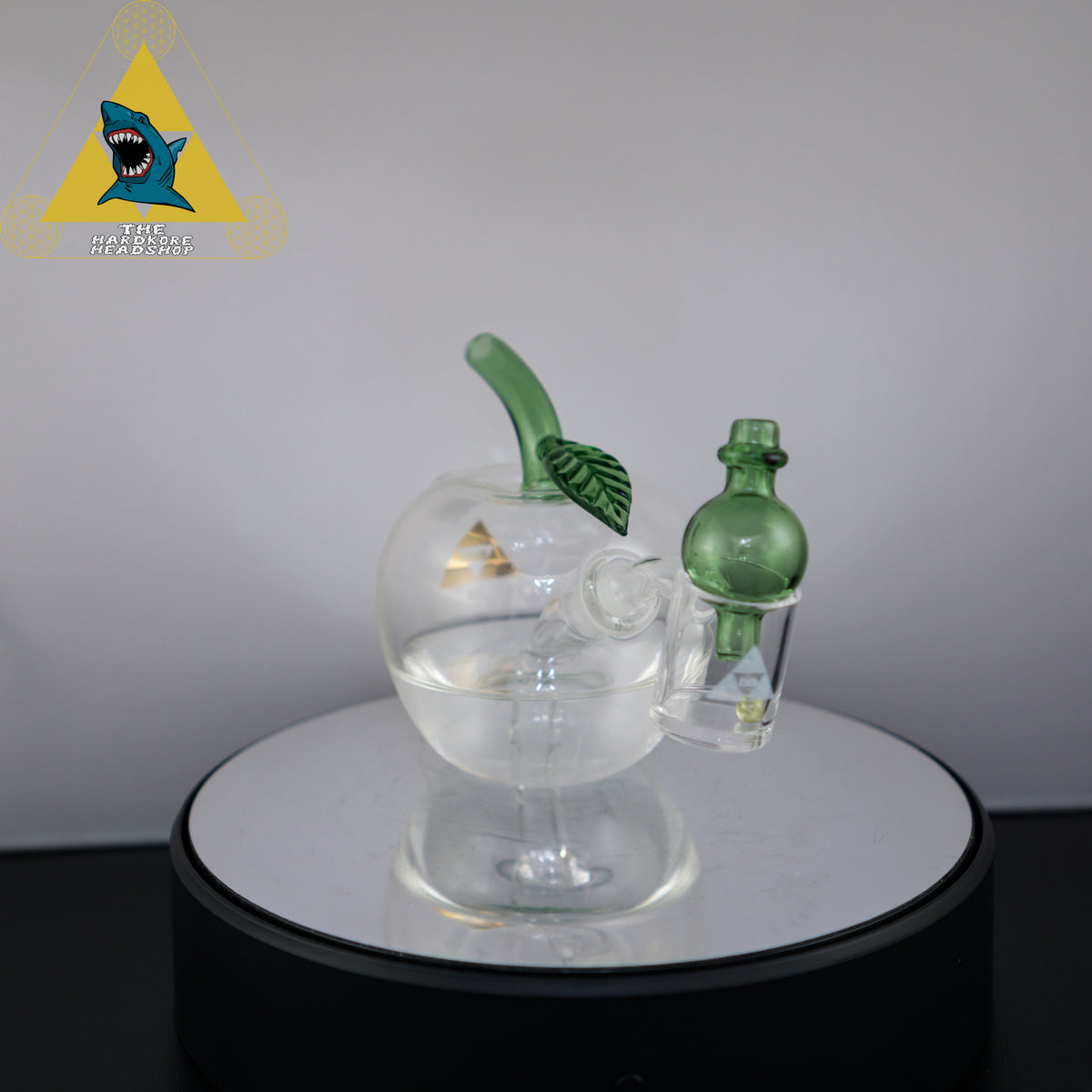 Digga Glass Clear Apple Rig – The HardKore HeadShop