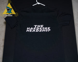 Die schwarzen T-Shirts von HardKore HeadShop