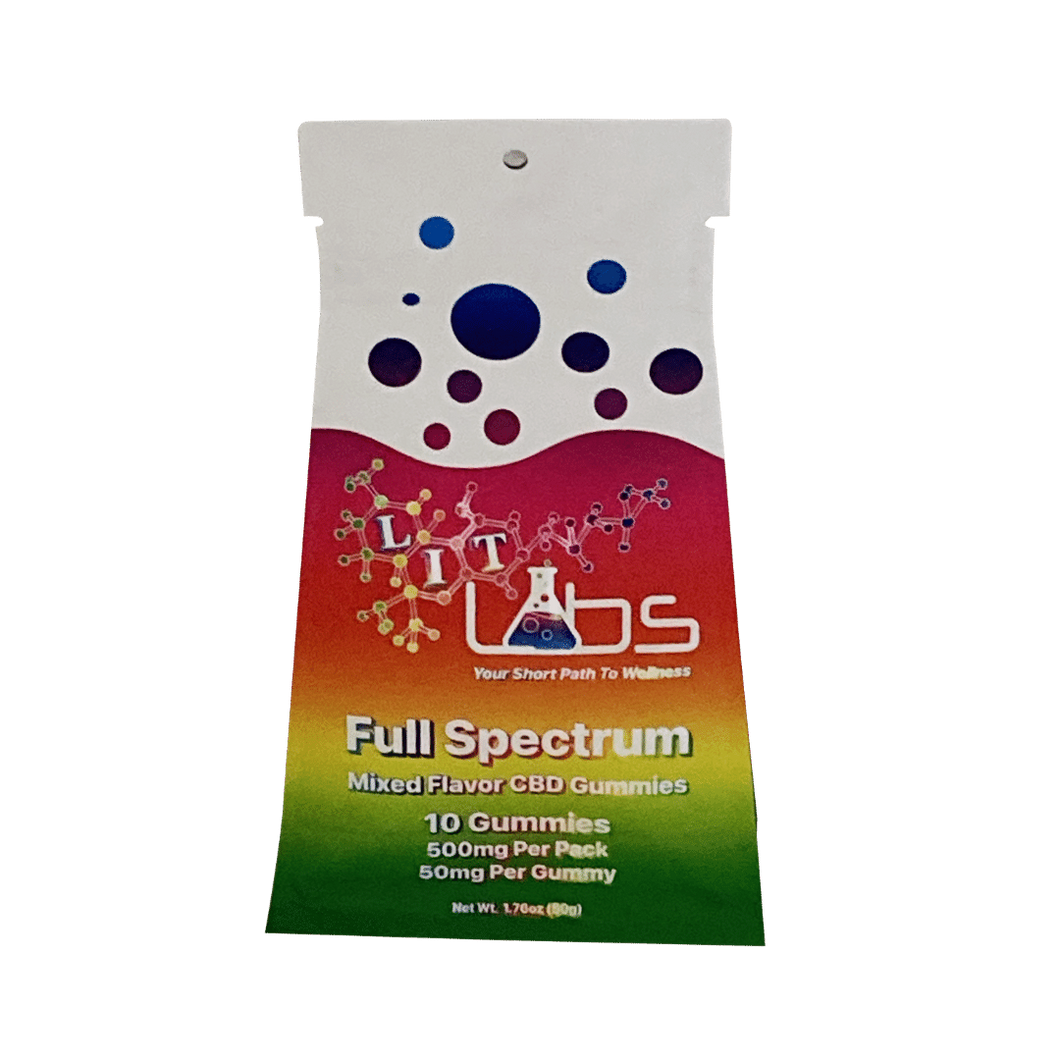 Lit Labs CBD Gummies Full Spectrum 500mg