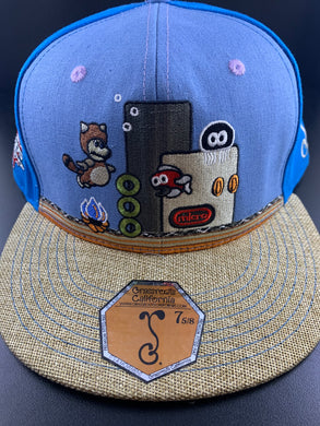 Grassroots California X Micro Workshop Super Mario Snap Back Hat 7 5/8