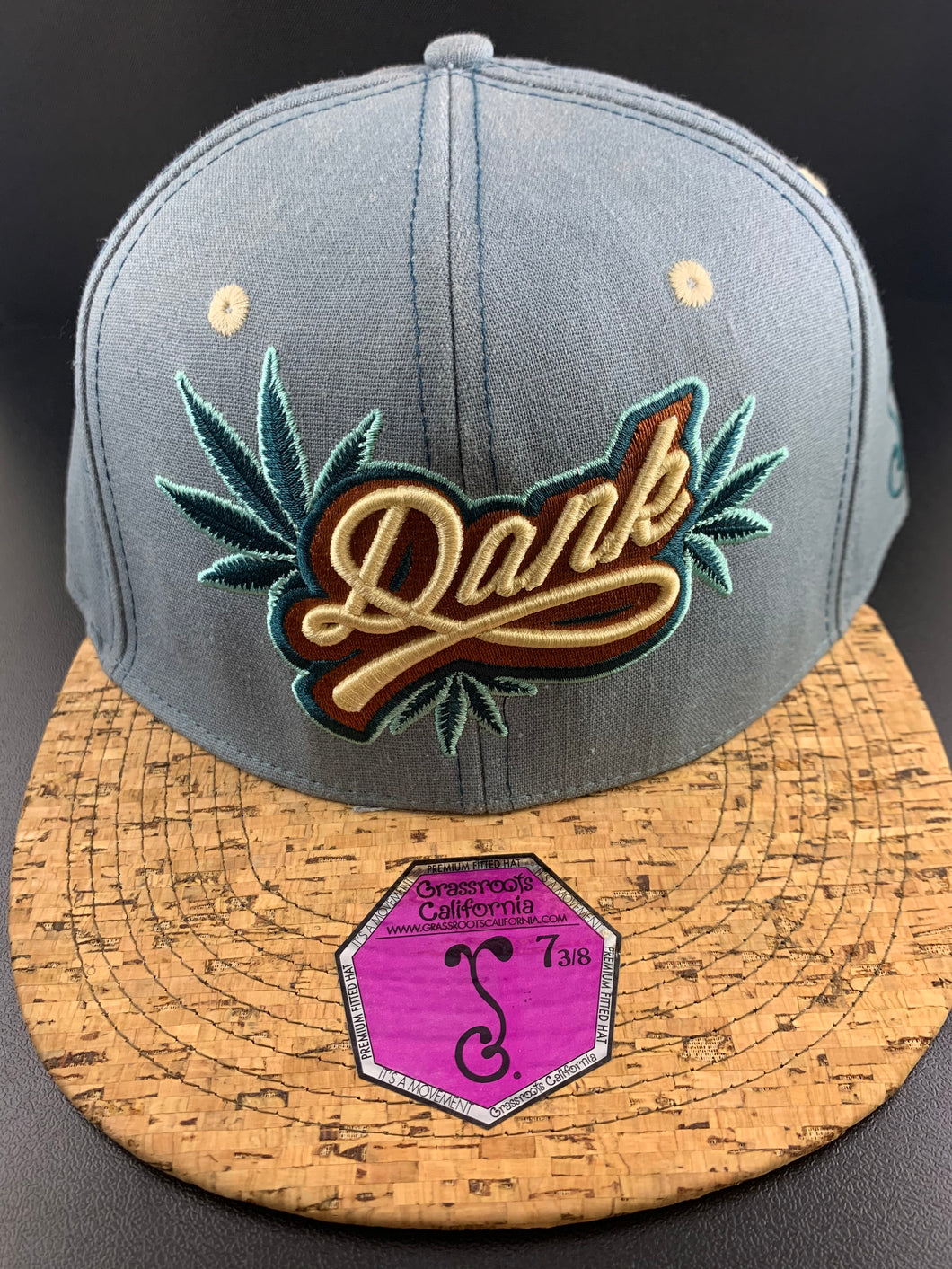 Grassroots California Dank Snap Back Hat 7 3/8