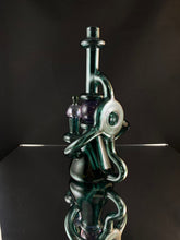 Load image into Gallery viewer, Teal Rig With Spinning Purple Marble