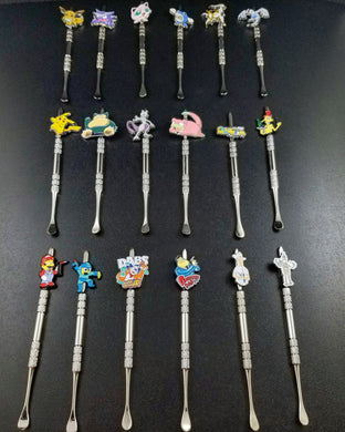 Pokemon and Characters Stainless Steel Dab Tools 1-26