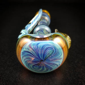 Oats Glass Spoon Pipe #16