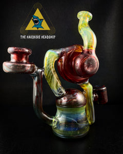 Djinn Candy Apple Red Recycler Rig