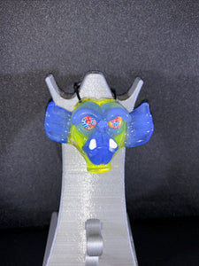 Djinn Glass Lemon Party Orc/Troll/Goblin W. Chip Stack Eyes Pendant