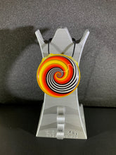 Load image into Gallery viewer, Djinn Glass Fire Swirl Pendant