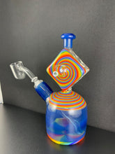 Load image into Gallery viewer, Eran Park Glass Blue Illego Rainbow Rig