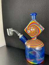 Load image into Gallery viewer, Eran Park Glass Blue Illego Rainbow Rig