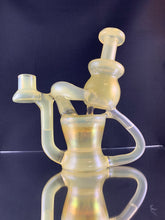 Load image into Gallery viewer, Djinn Glass Rig Vanilla Serum CFL Recycler Rig #18