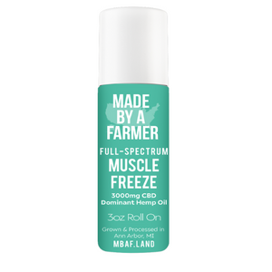 Made By A Farmer Full Spectrum Muscle Freeze 3000mg CBD Lotion