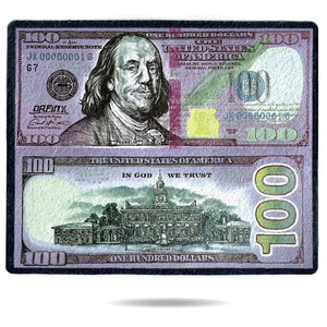MoodMats X Orfin 12" Purple Benjamin "100 Dollar Bill"