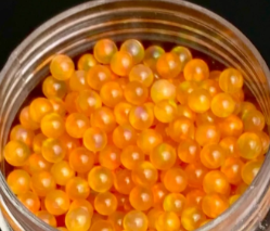 Ruby Pearl Co Pearls X Dopals Opals (Orange Opal) Terp Pearls 3mm-5mm