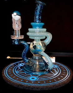 Blueberry503 Glass X Chip Glas-Recycler-Rig-Set