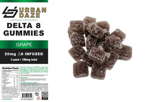 Urban Daze Delta 8 Gummies 100 mg
