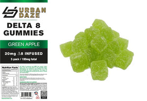 Urban Daze Delta 8 Gummies 200 mg