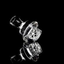 Load image into Gallery viewer, Smokea Flat Top Spinner Carb Cap Clear 24mm V1