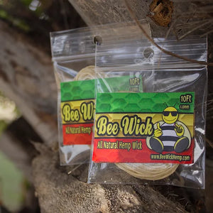 Bee Wick Hemp Wick 100% Organic Hemp 10ft - 420ft