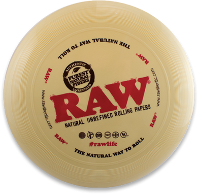 RAW Flying Disc Rolling Tray Frisbee