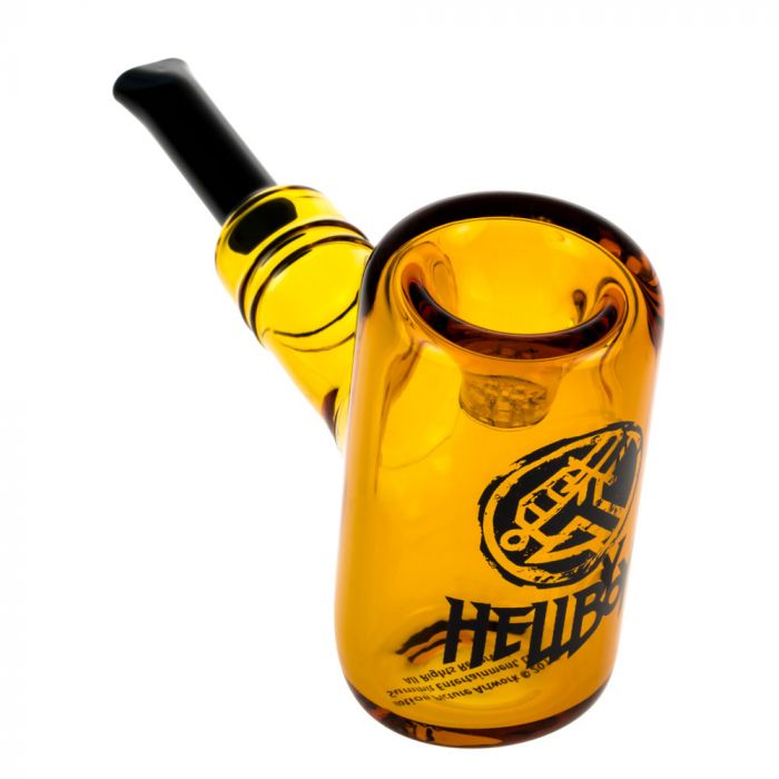 Grav X Hell Boy Orange Hammer Bowl Pipe