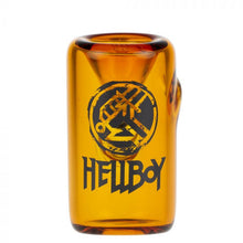 Load image into Gallery viewer, Grav X Hell Boy Orange Hammer Bowl Pipe