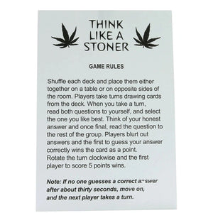 Think Like A Stoner Card Game