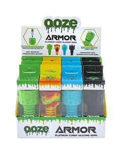 Ooze Armour 2-in-1-Silikon-Glasschalenschieber und Mundstück 1-4