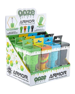 Ooze Armour 2-in-1-Silikon-Glasschalenschieber und Mundstück 1-4