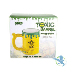 Load image into Gallery viewer, OOZE Toxic Waste Barrel Ceramic Drink &amp; Smoke Mug