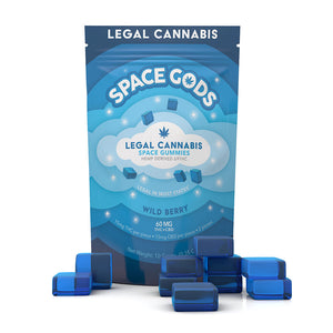 Space Gods Delta 9 THC- und CBD-Gummis 300 mg