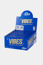 Load image into Gallery viewer, Vibes Rice Fine Rolling Papers King Size Slim