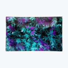 Load image into Gallery viewer, Syndicate &quot;WEED GALAXY&quot; Glass Rolling Trays
